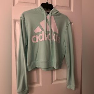 Adidas Cropped Hoodie